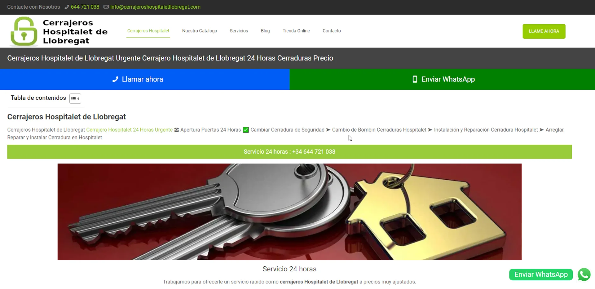 Cliente - cerrajeroshospitaletllobregat.com cerrajeroshospitaletllobregat com - Cliente - cerrajeroshospitaletllobregat.com
